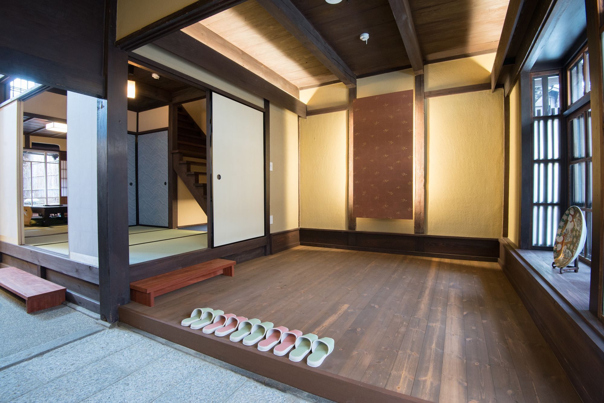 Ferienwohnung Nishijin Kyomachiya Byakko-Tei Kyōto Exterior foto